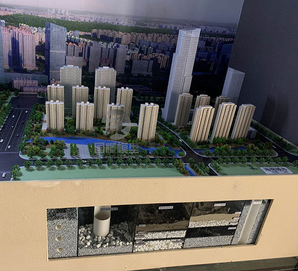 固安县建筑模型